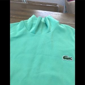 Lacoste turtle neck shirt